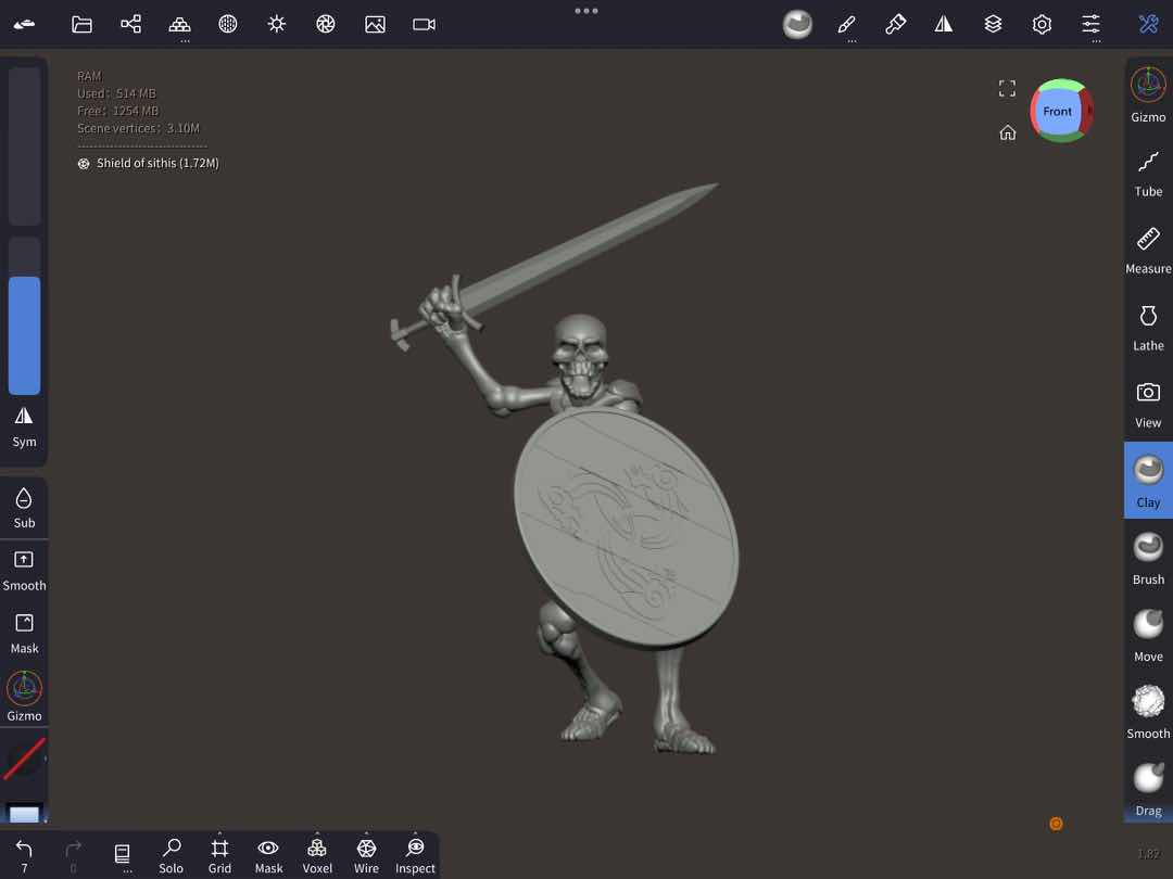 Skeleton (Sword and Shield)