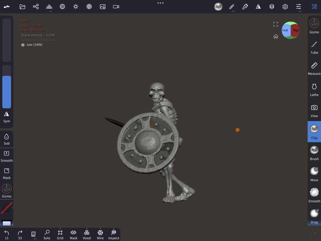 Skeleton (Sword and Shield)