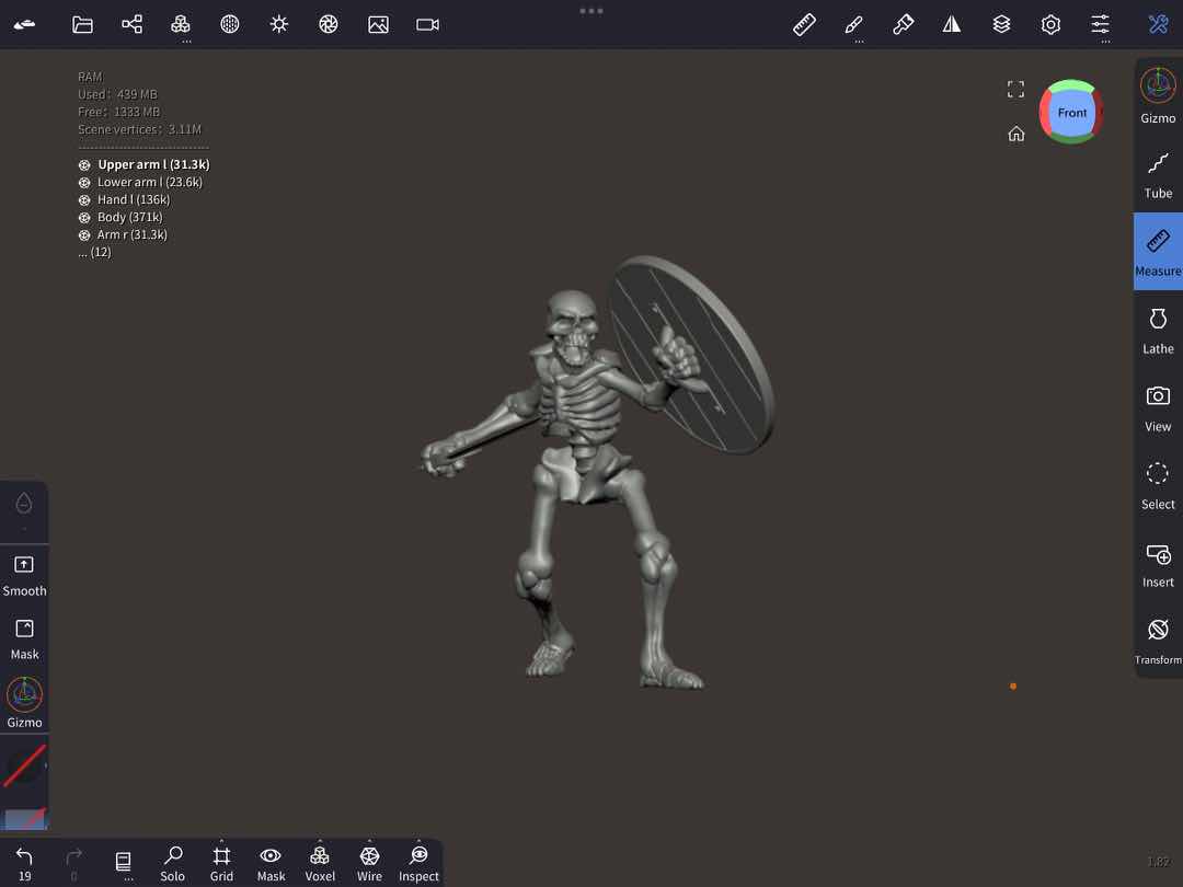 Skeleton (Sword and Shield)