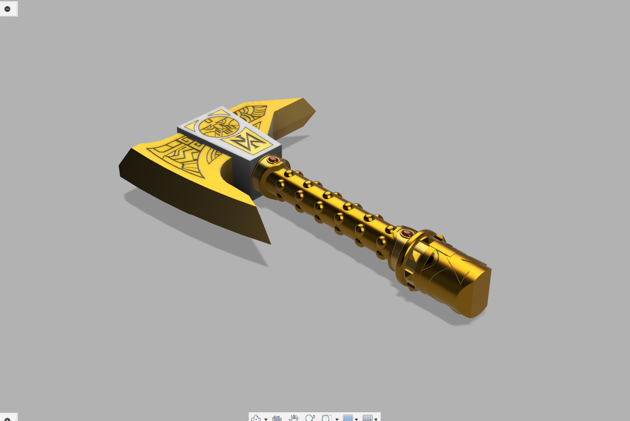 Dwarven Ceremonial Axe