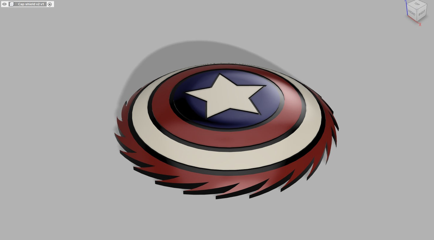 Captain America Shield (Evil Doppelganger)