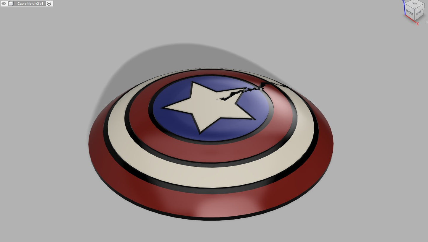 Captain America Shield (Broken)