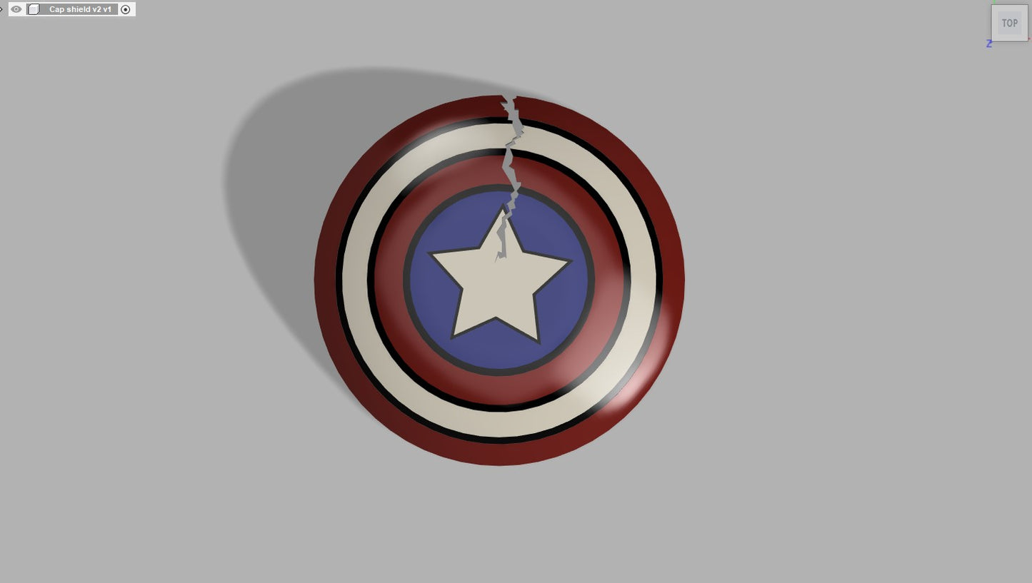 Captain America Shield (Broken)