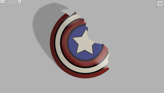 Captain America Shield (Broken)