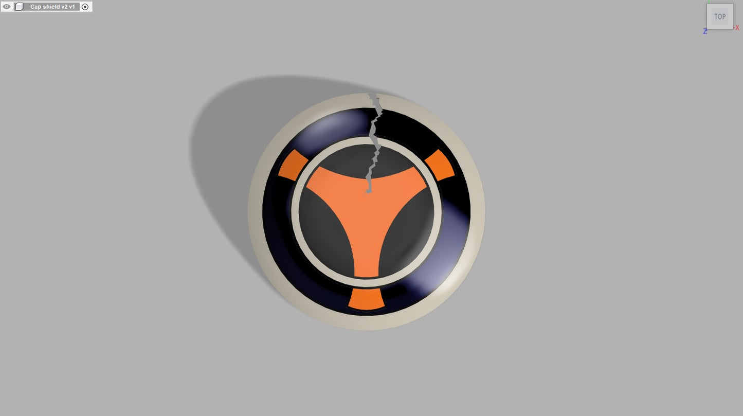 Taskmaster shield (Broken)