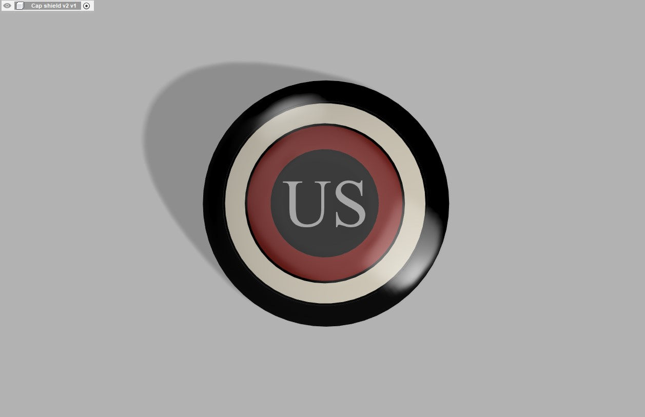 Us Agent Shield (Modern with US Logo)