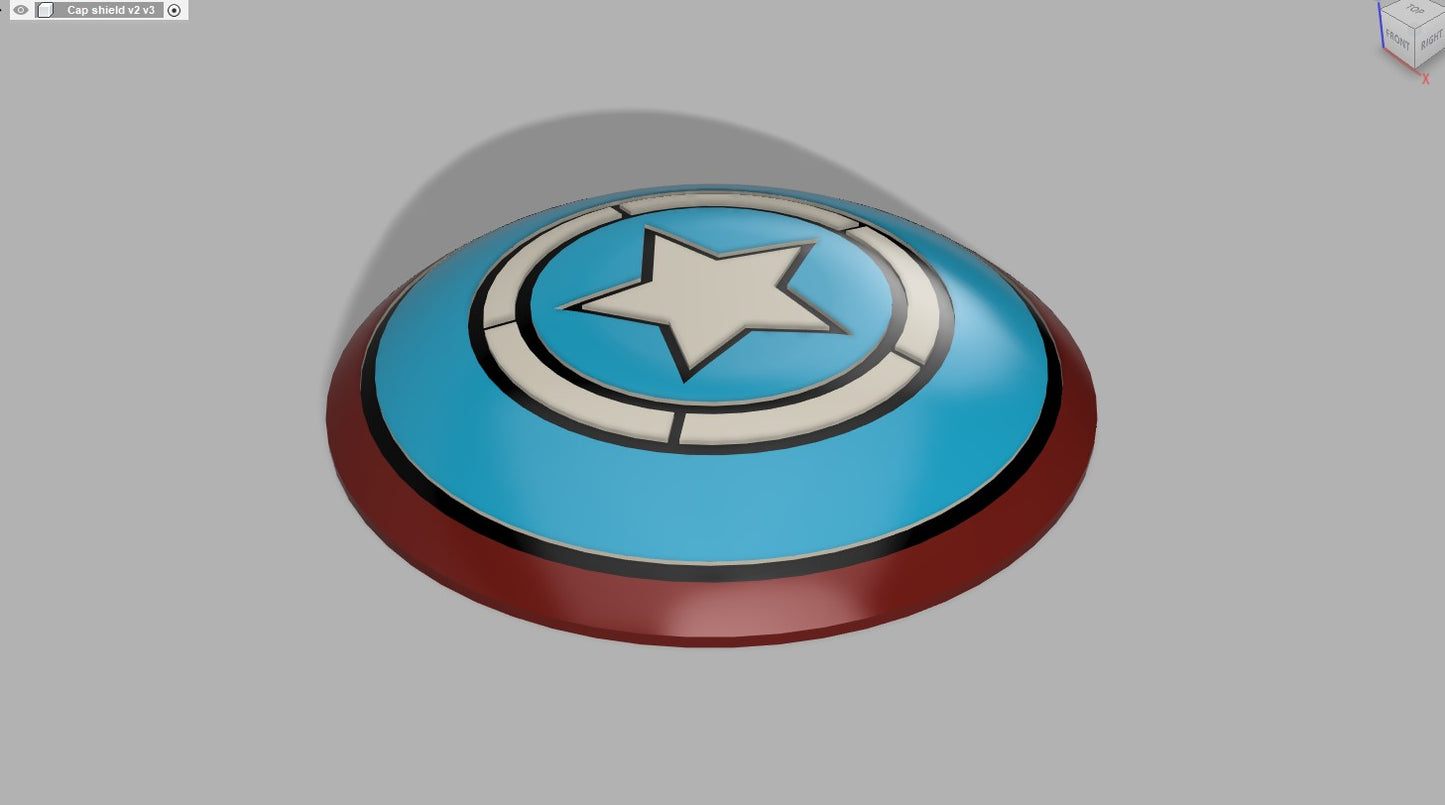 Captain America shield (Tom Rielly)