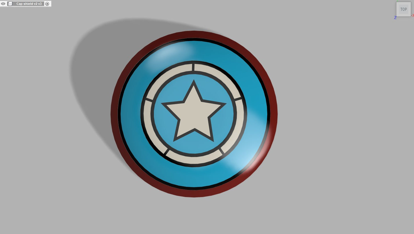 Captain America shield (Tom Rielly)