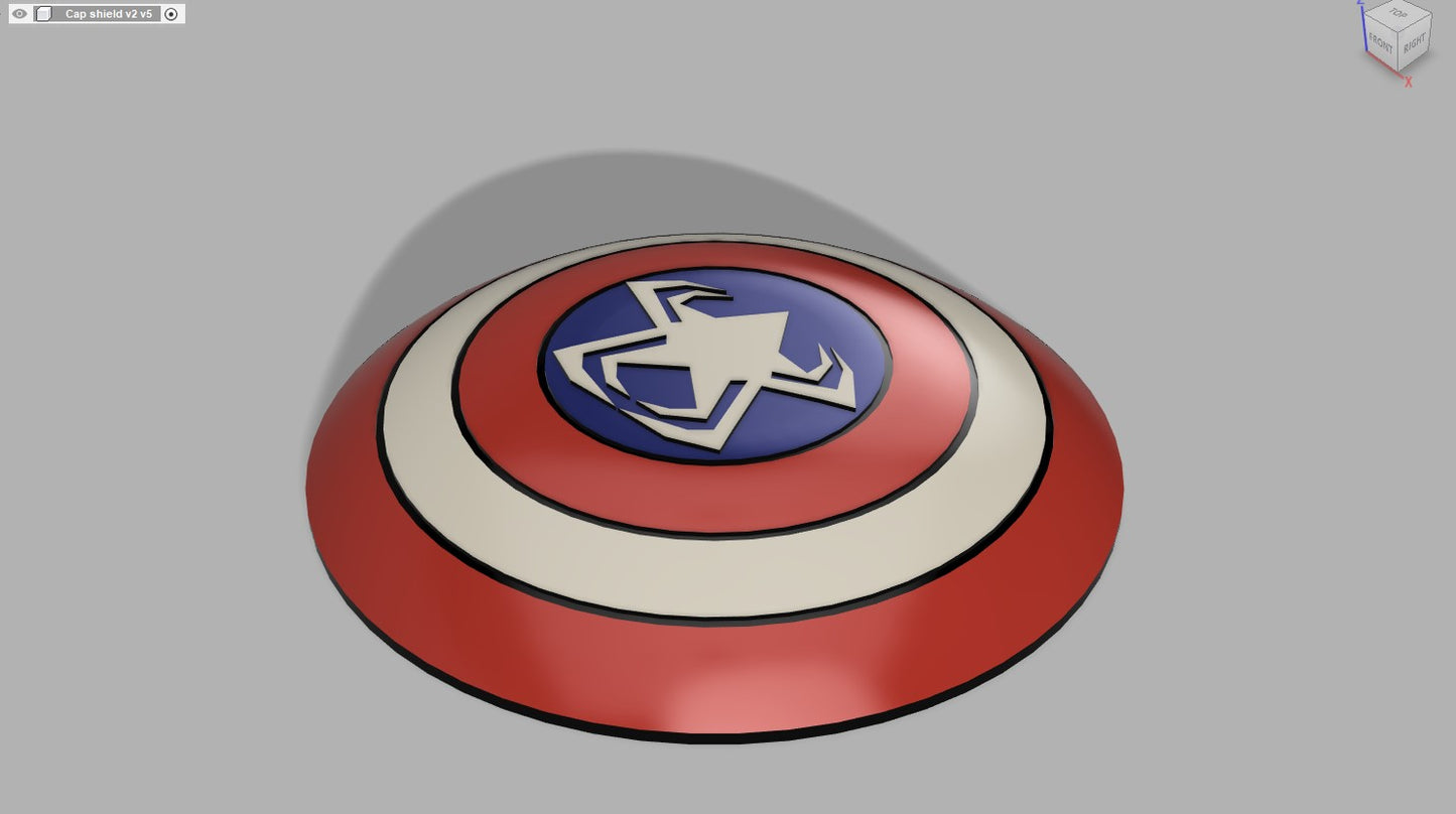 Captain Spider-Man Shield (Cover version)