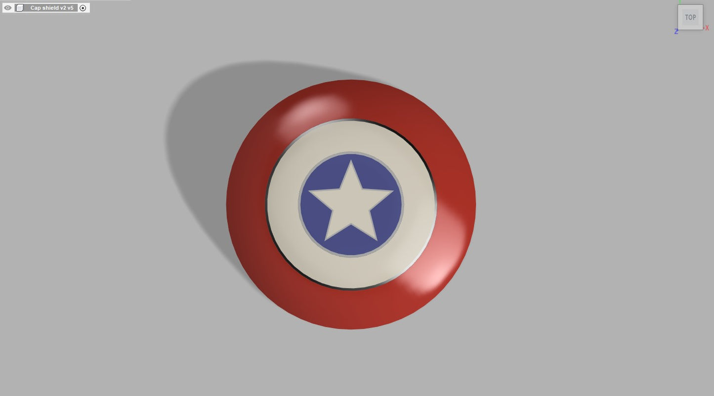 Captian America Shield (William Burnside)