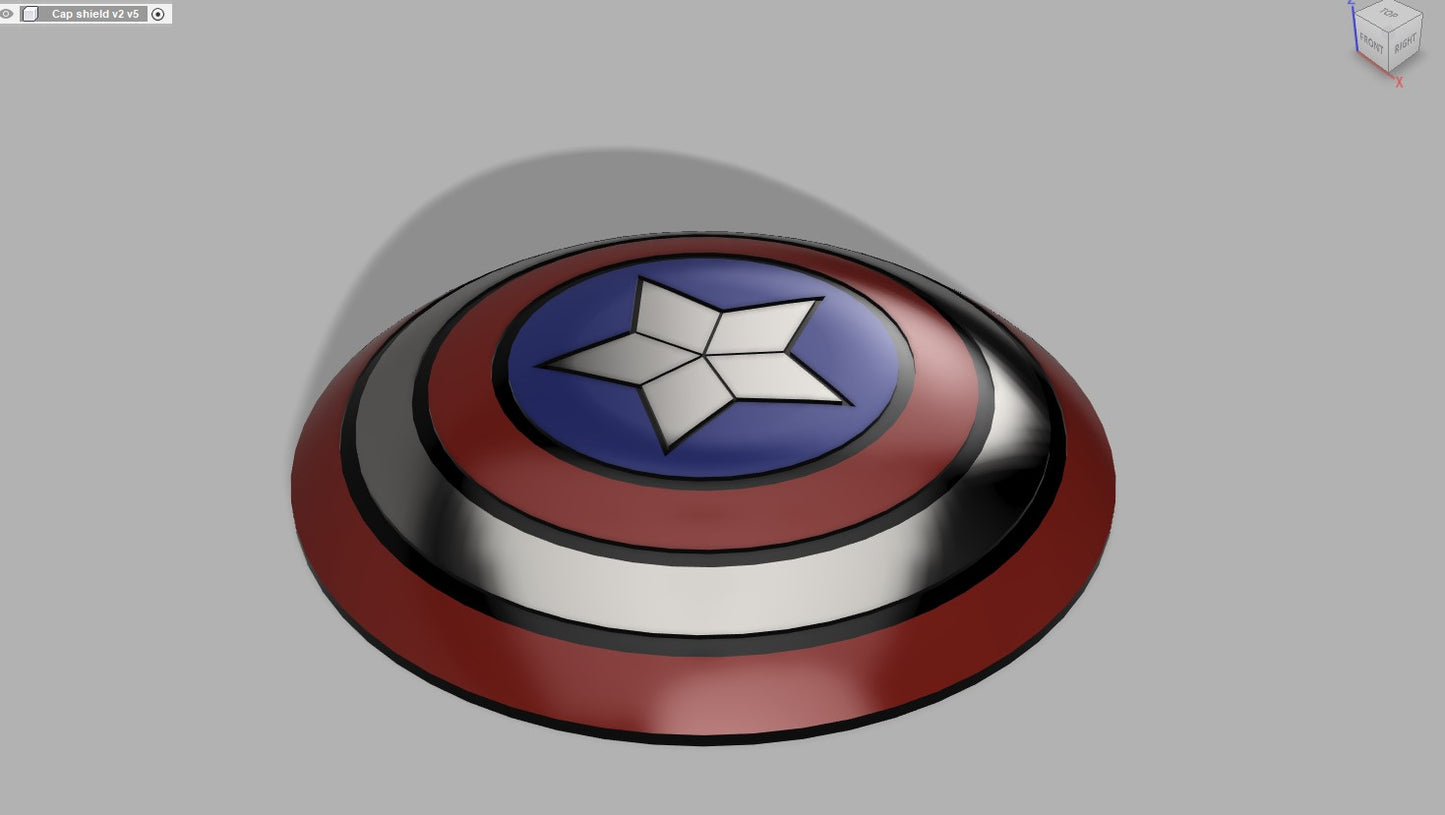 Captain America Shield (Mcu Inspired)