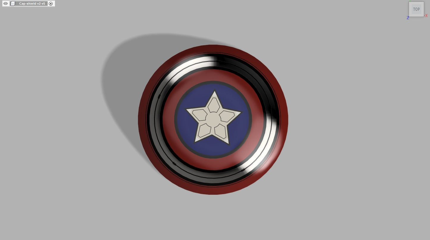 Captain America Shield (Mcu Inspired 2)