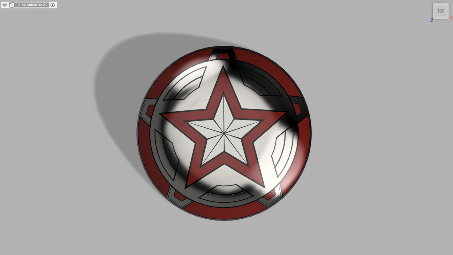 Red Guardian Shield (Mcu)