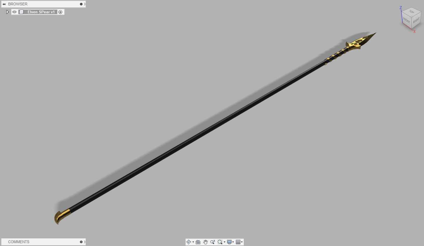 Elven Spear (Lotr)