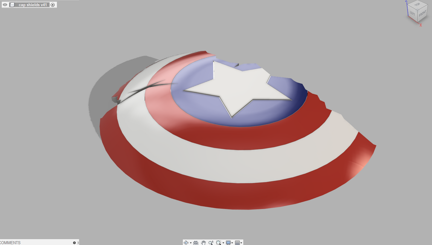 Captain America Shield (Broken)