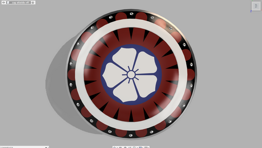 Samurai Captain America Shield