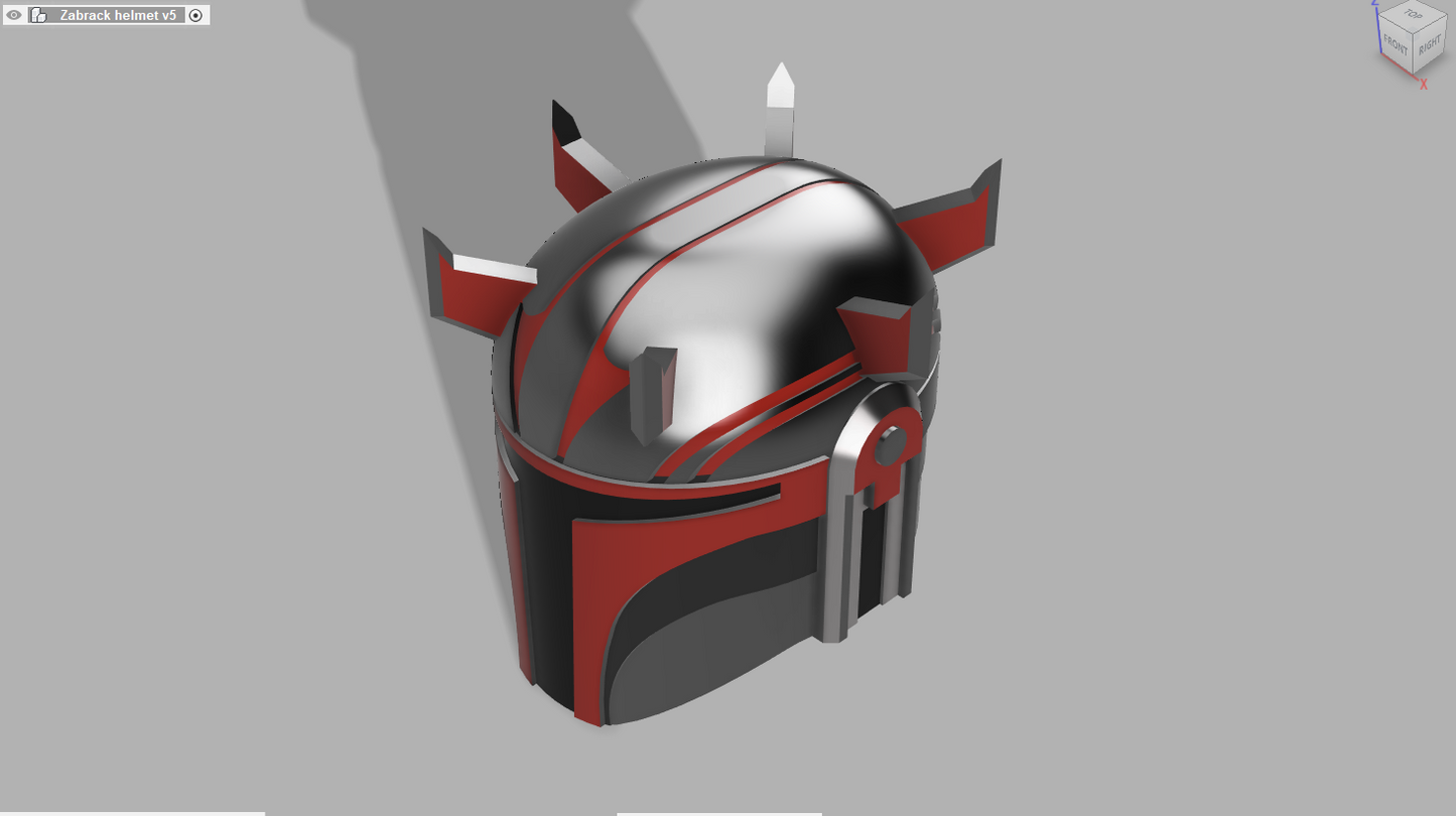 Zabrack Mandalorian Helmet