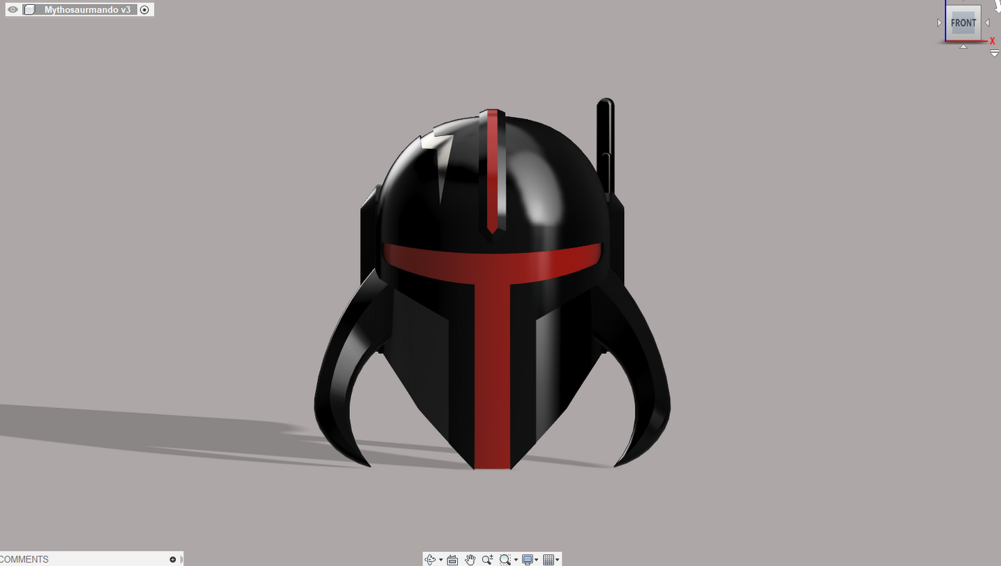 Mythosaur Mandalorian Helmet