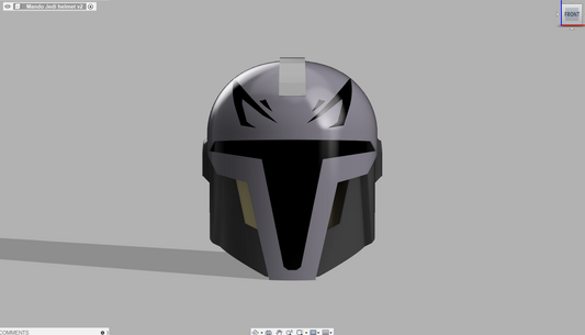 Mandalorian Jedi Helmet