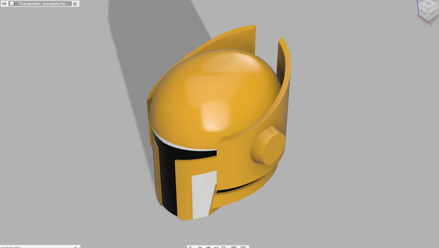 Charismatic Mandalorian Helmet