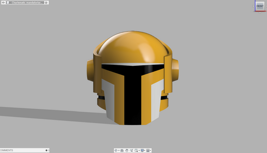 Charismatic Mandalorian Helmet