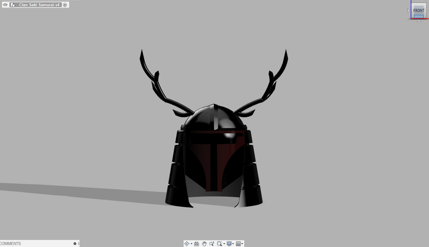 Clan Saki Mandalorian Helmet