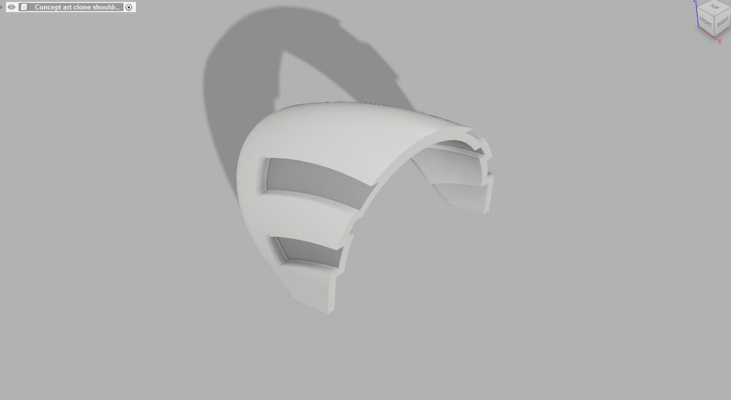 Clone shoulder pad (concept art rots)