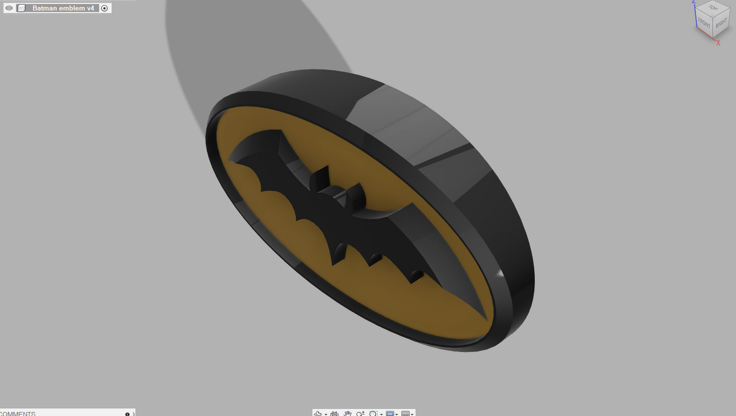 Batman Emblem (1939-1941)