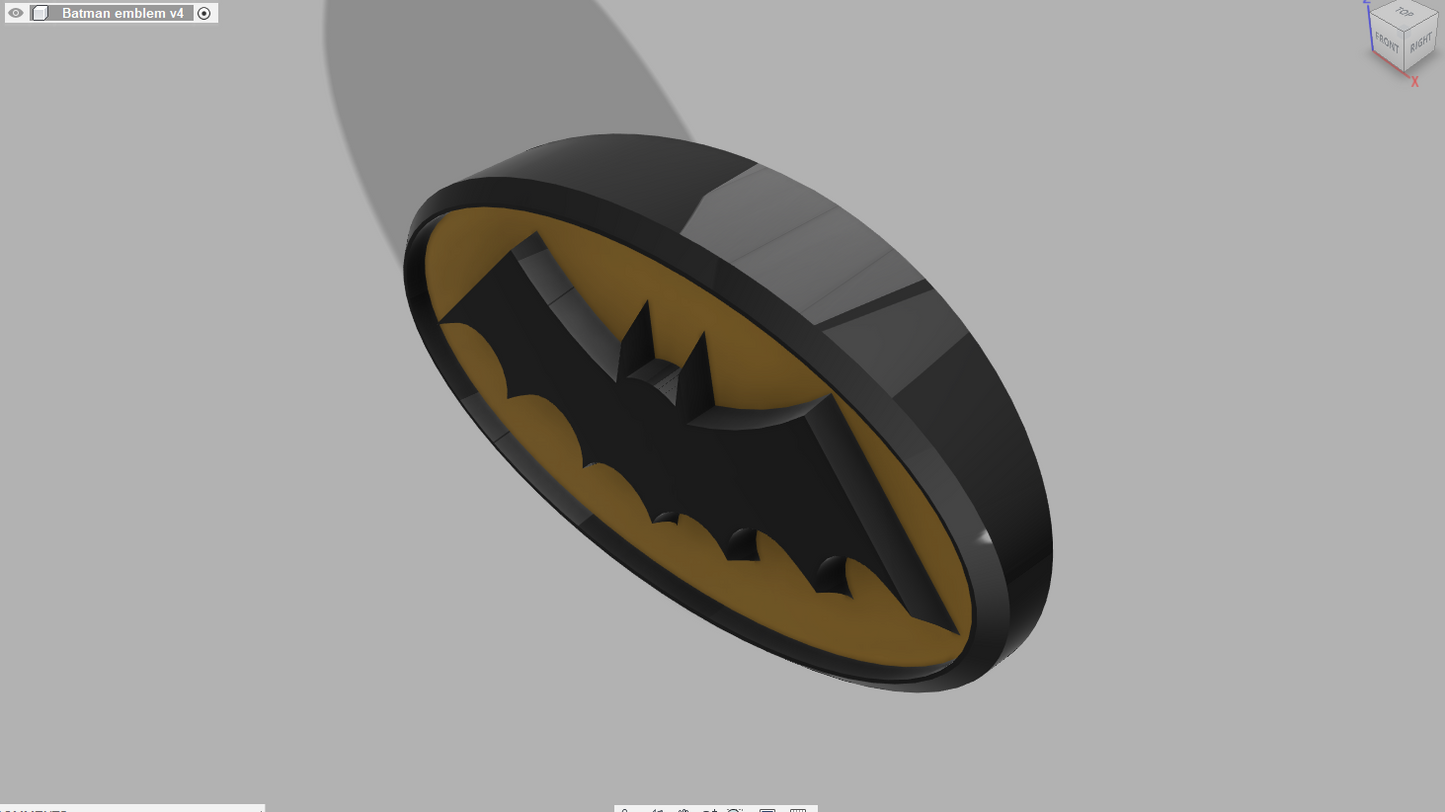 Batman Emblem (1944-1946)