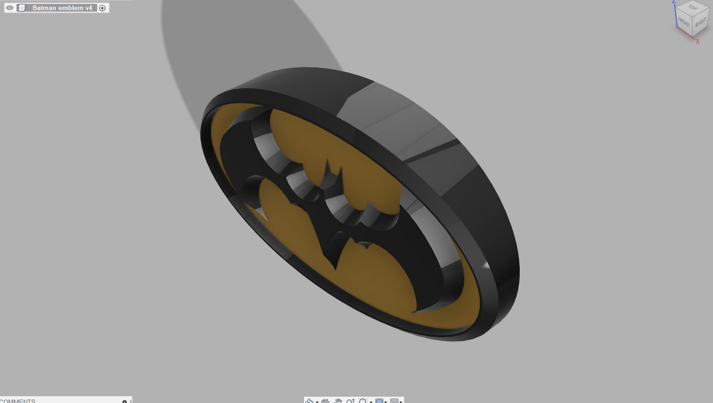 Batman Emblem (Stylized Bat)