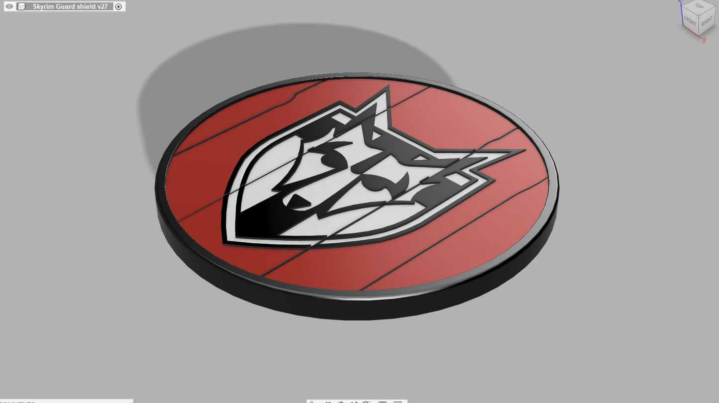 Skyrim Shield (Solitude Variant)