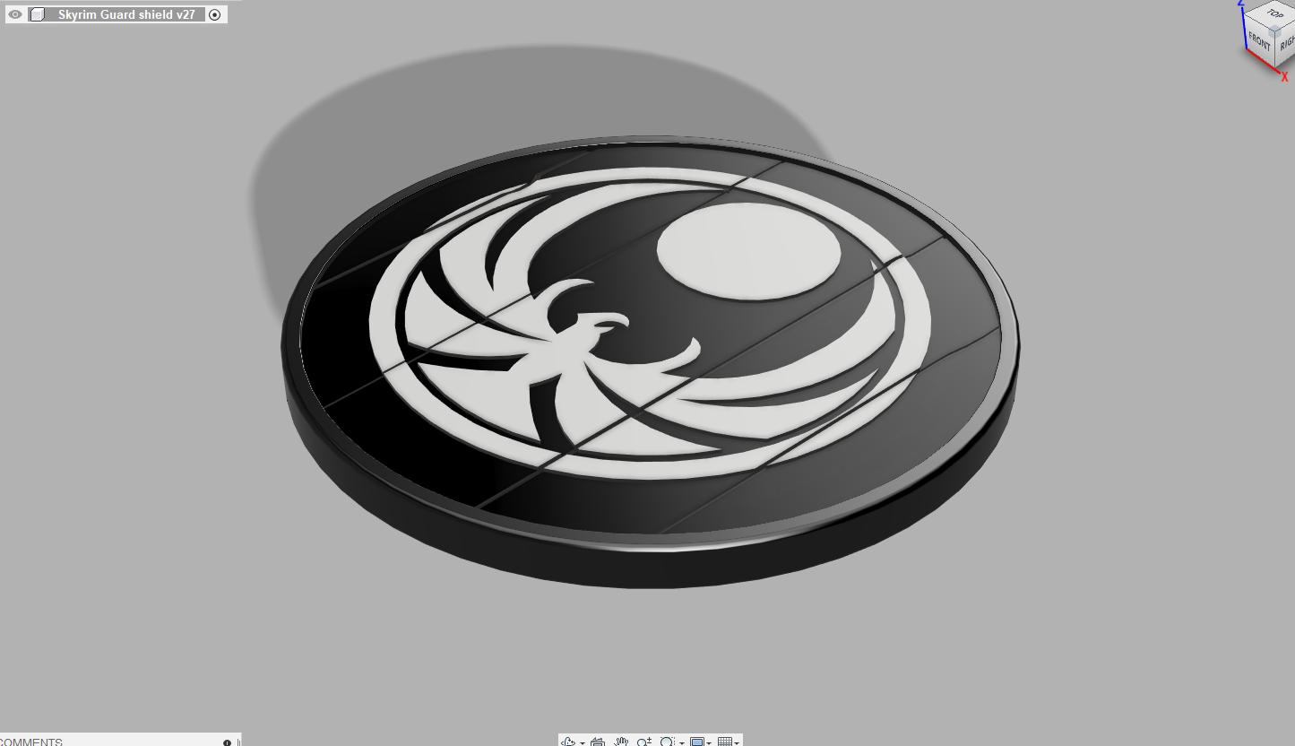 Skyrim Shield (Nightingale)