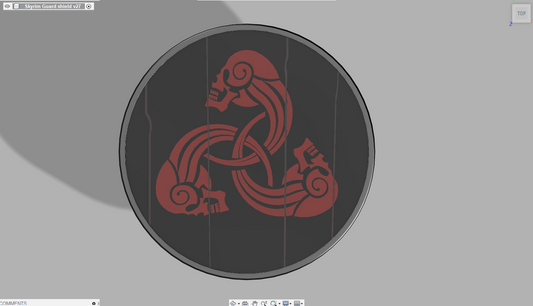 Skyrim Shield (Hail Sithis)