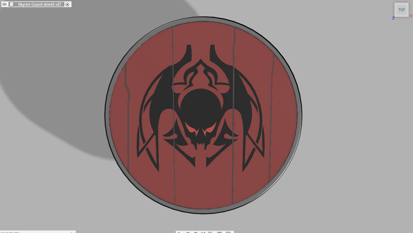 Skyrim Shield (Clan Volkihar)