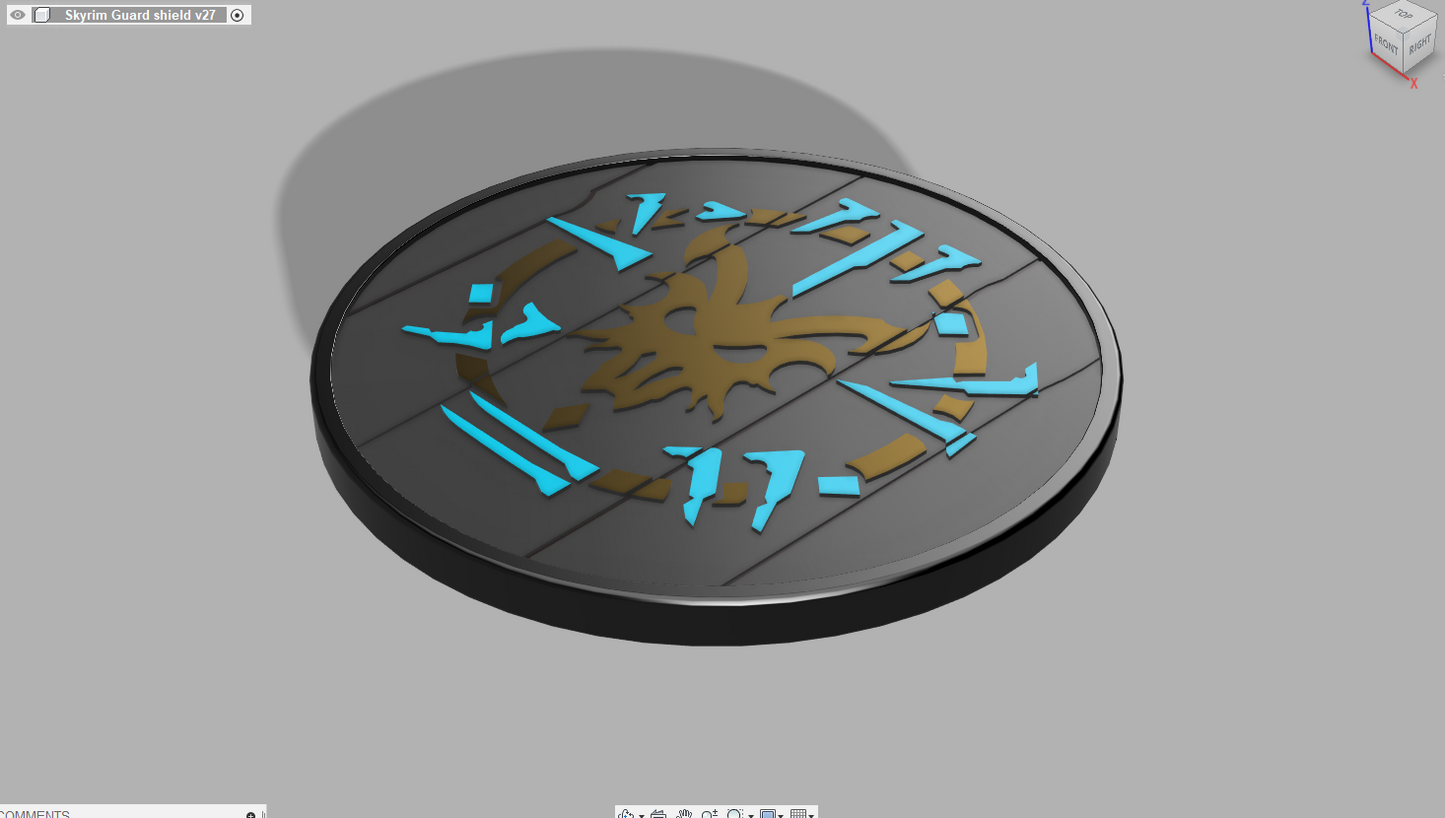 Skyrim Shield (Thu'um Master)