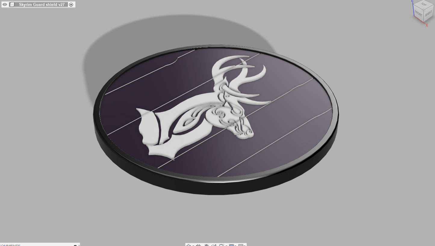 Skyrim Shield (Falkreath Fancy)