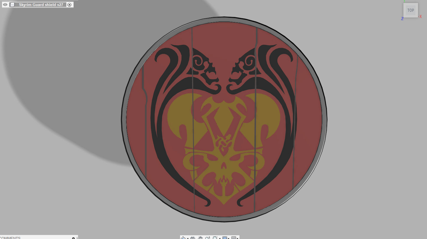 Skyrim Shield (Castle Volkihar Guard)