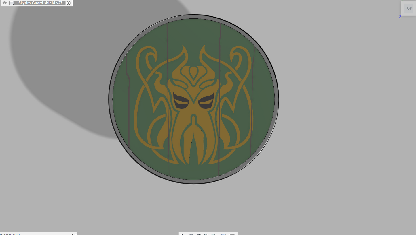 Skyrim Shield (Miraak)