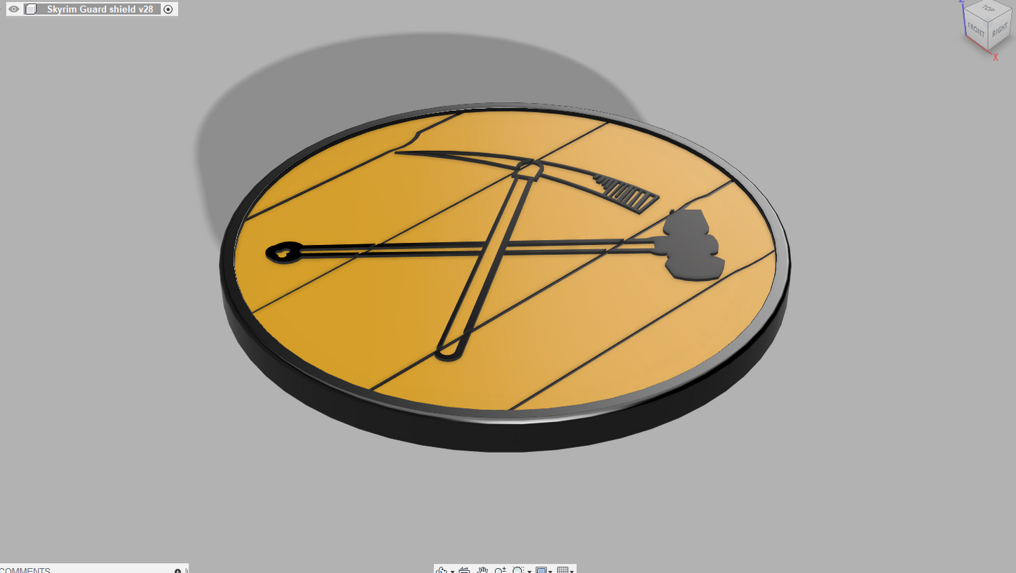 Skyrim Shield (Digger Bandit Clan)