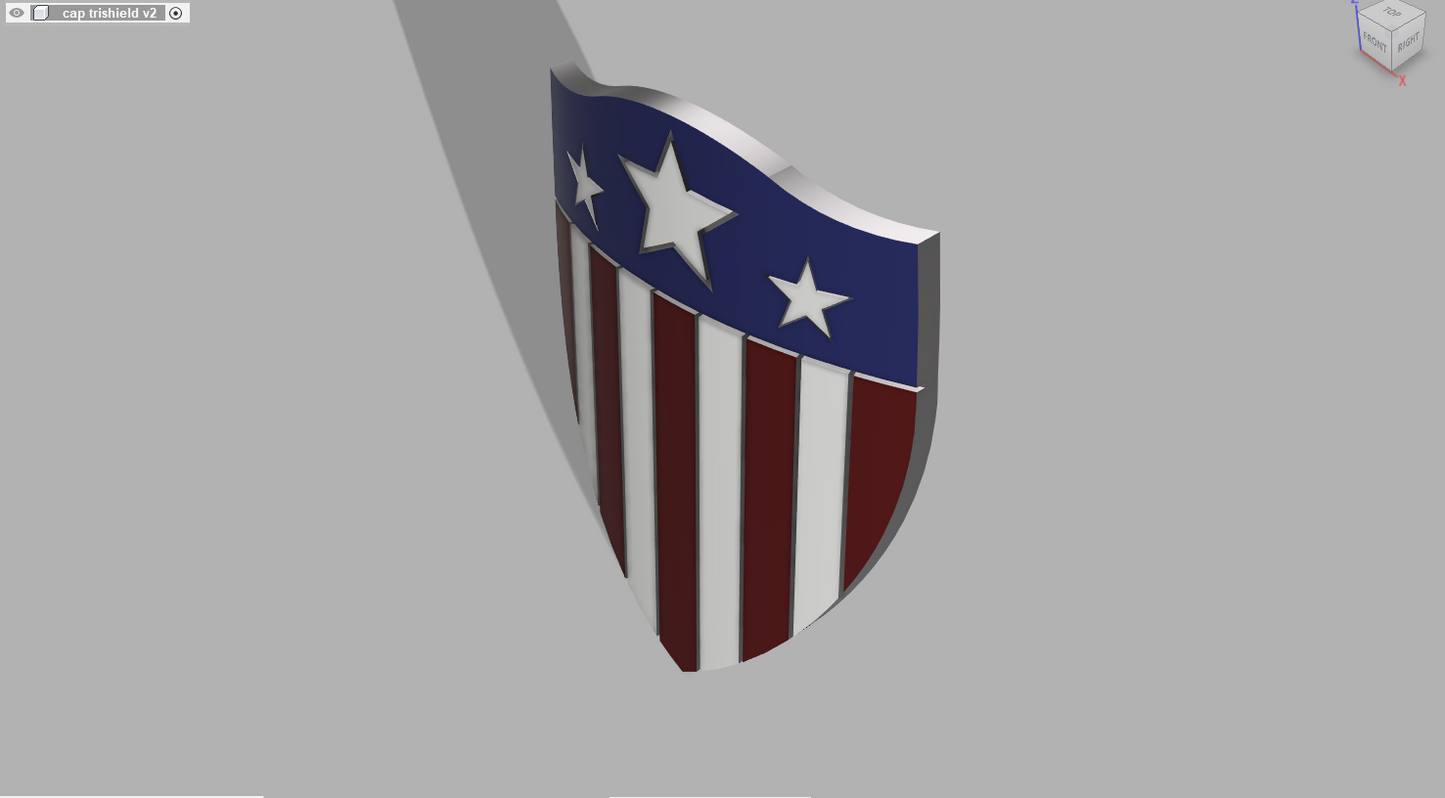 Captain America Tri-shield (Basic)