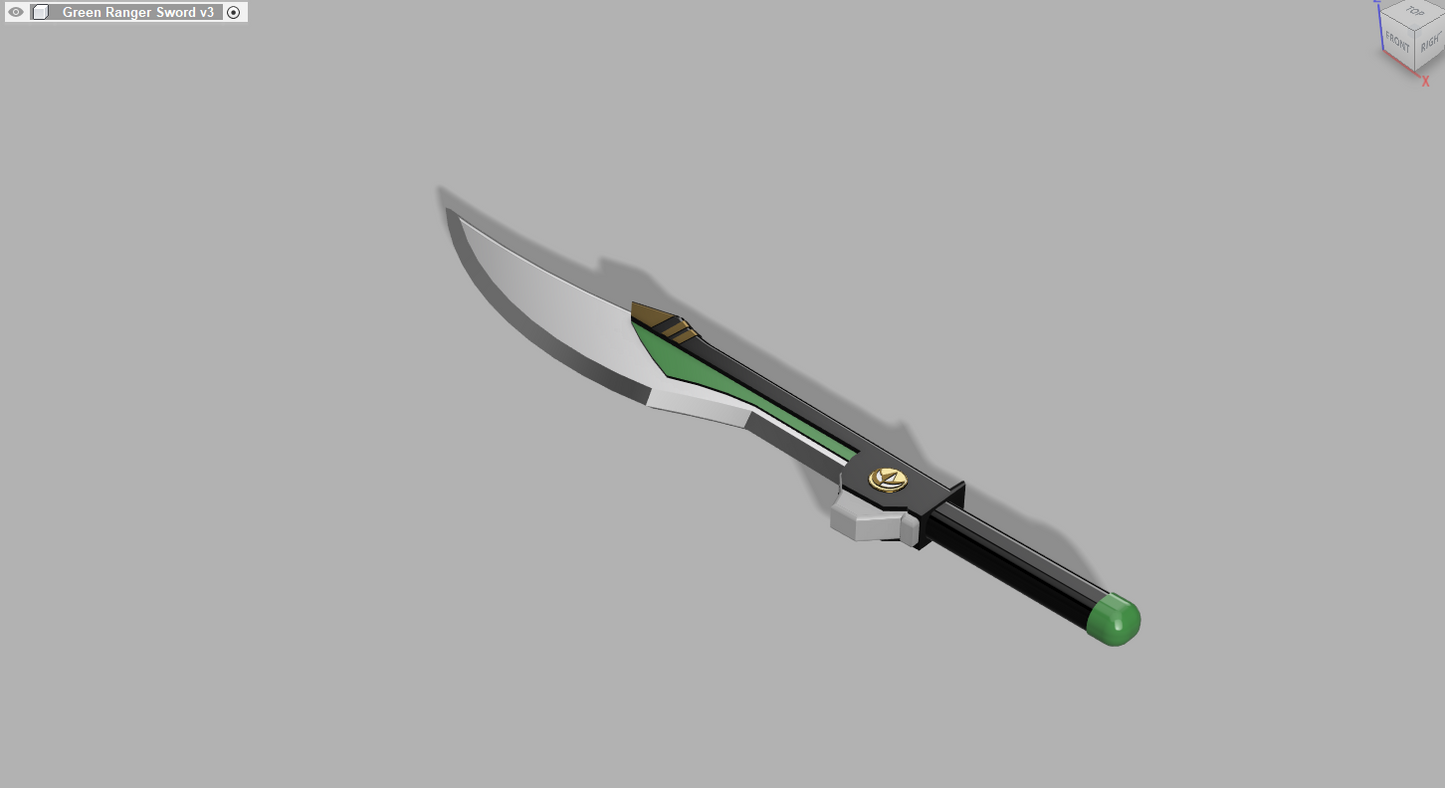 Green Ranger Sword