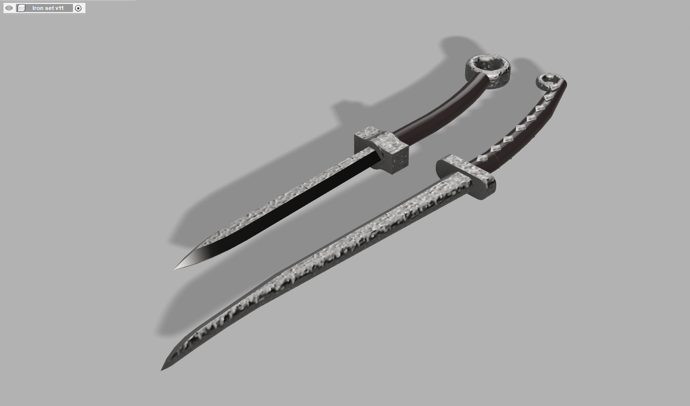 Iron Short Swords