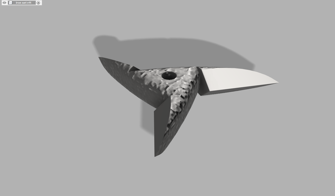 Iron Throwing Star