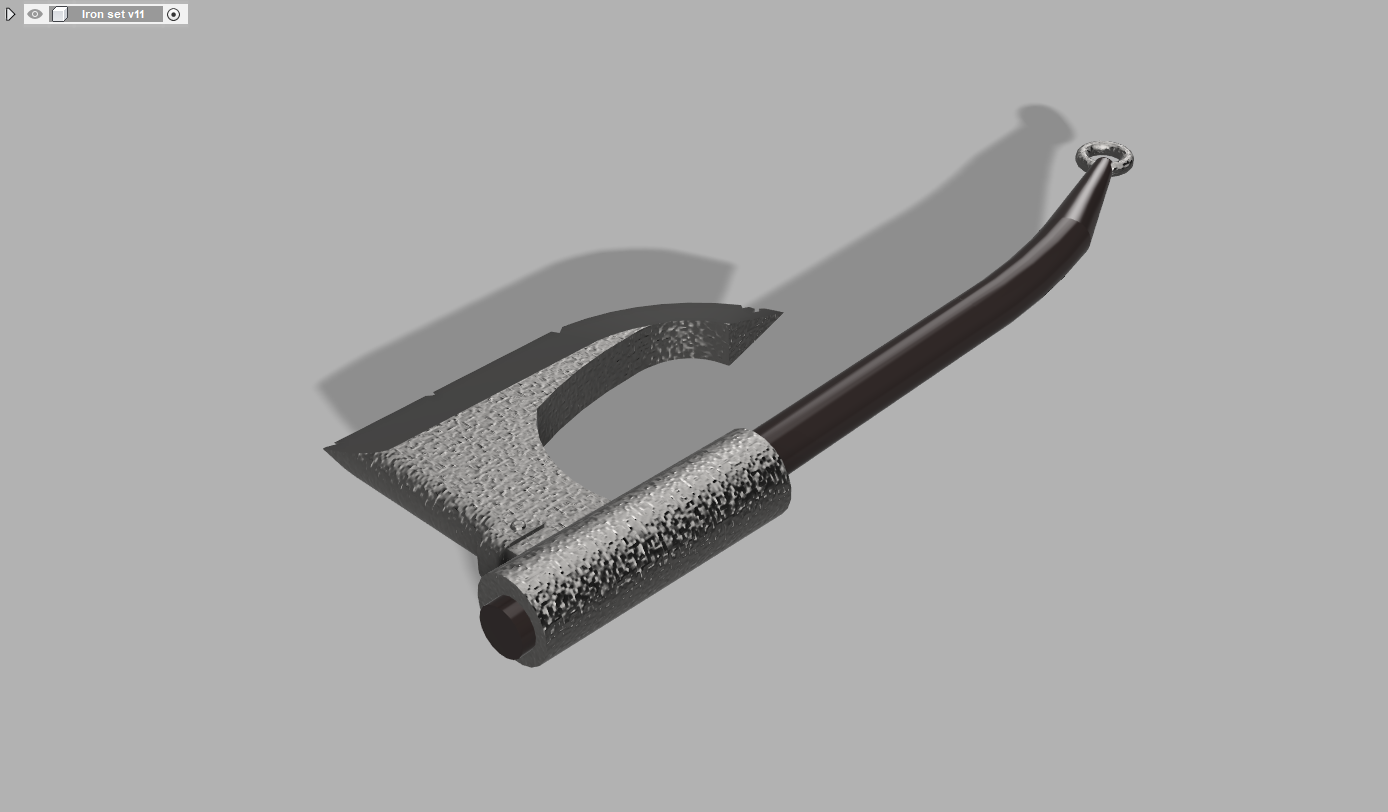 Iron Battle Axe