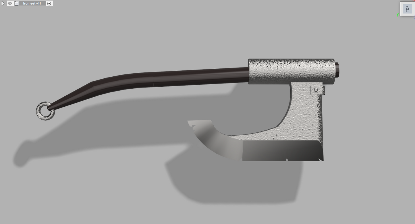 Iron Battle Axe