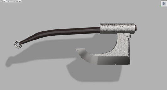 Iron Battle Axe