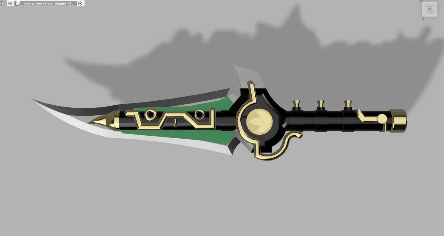 Green Ranger Dagger (New)