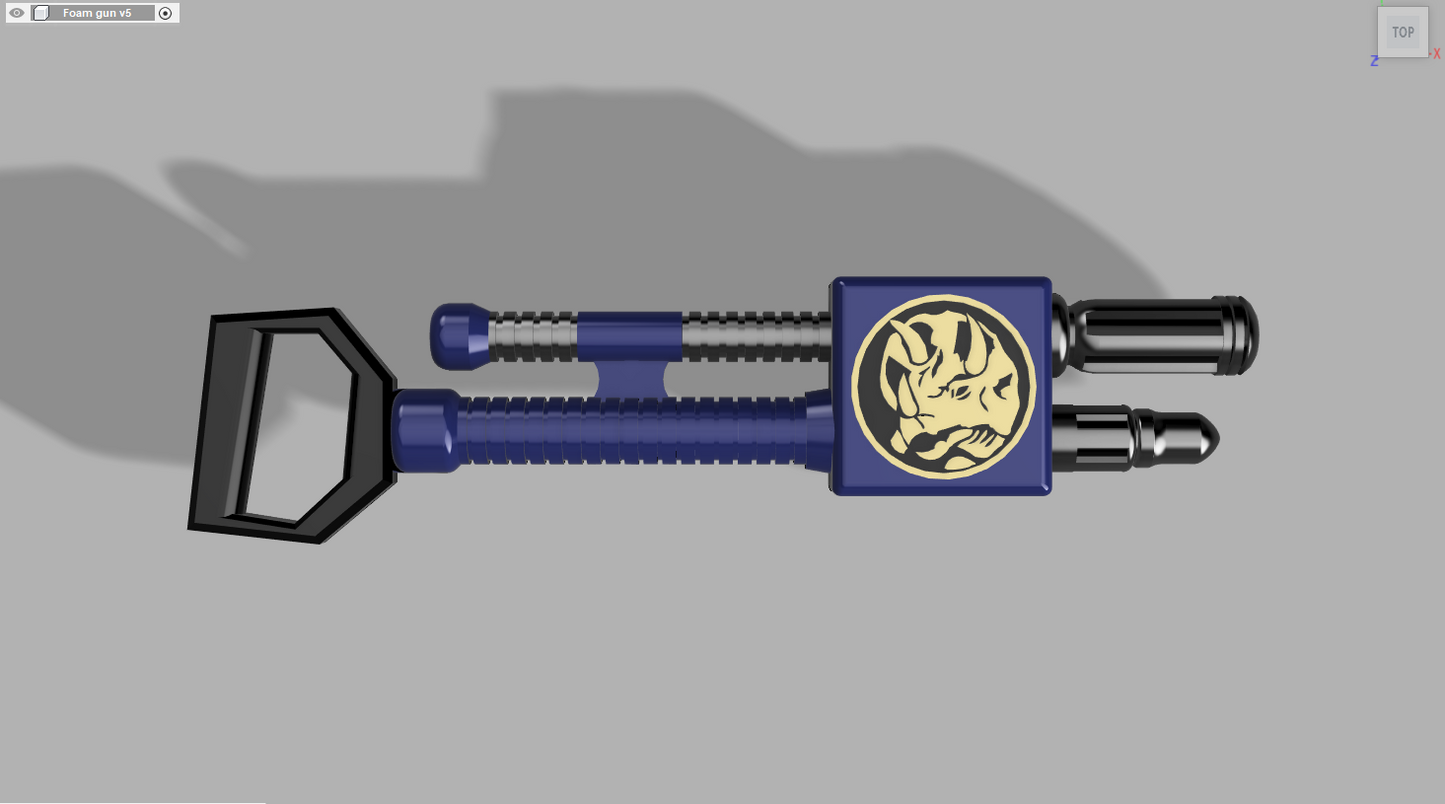 MMPR Anti-Sonic Foam Gun