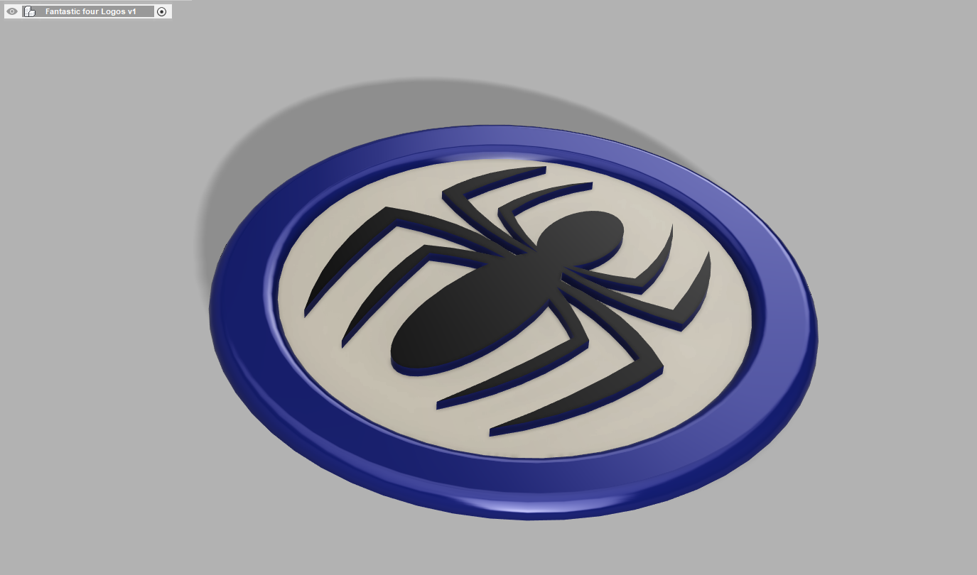 Fantastic Four Logo (Classic Spider)