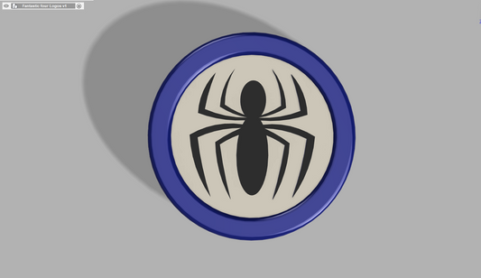 Fantastic Four Logo (Classic Spider)